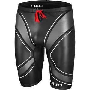 2024 Huub Hombres Culotte Alta Flotabilidad ALTSHORT - Black / Gris